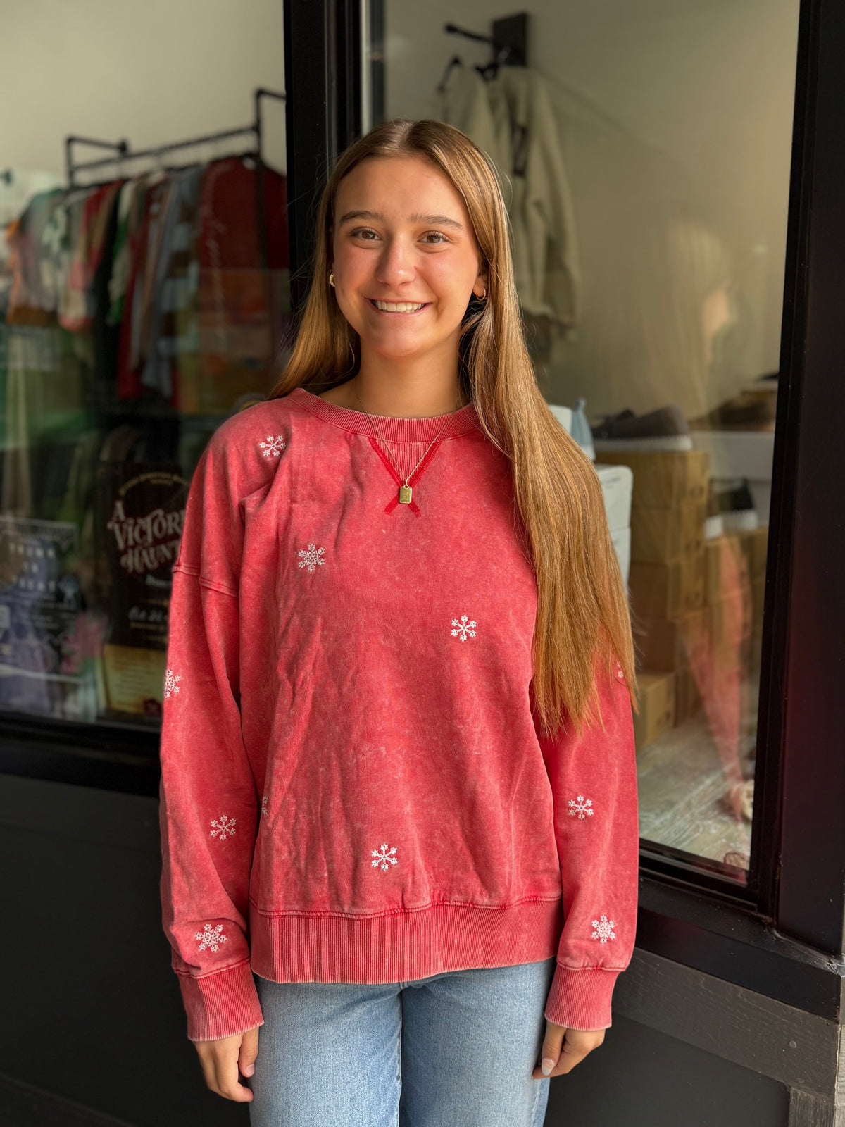 Snowflake Sweatshirt