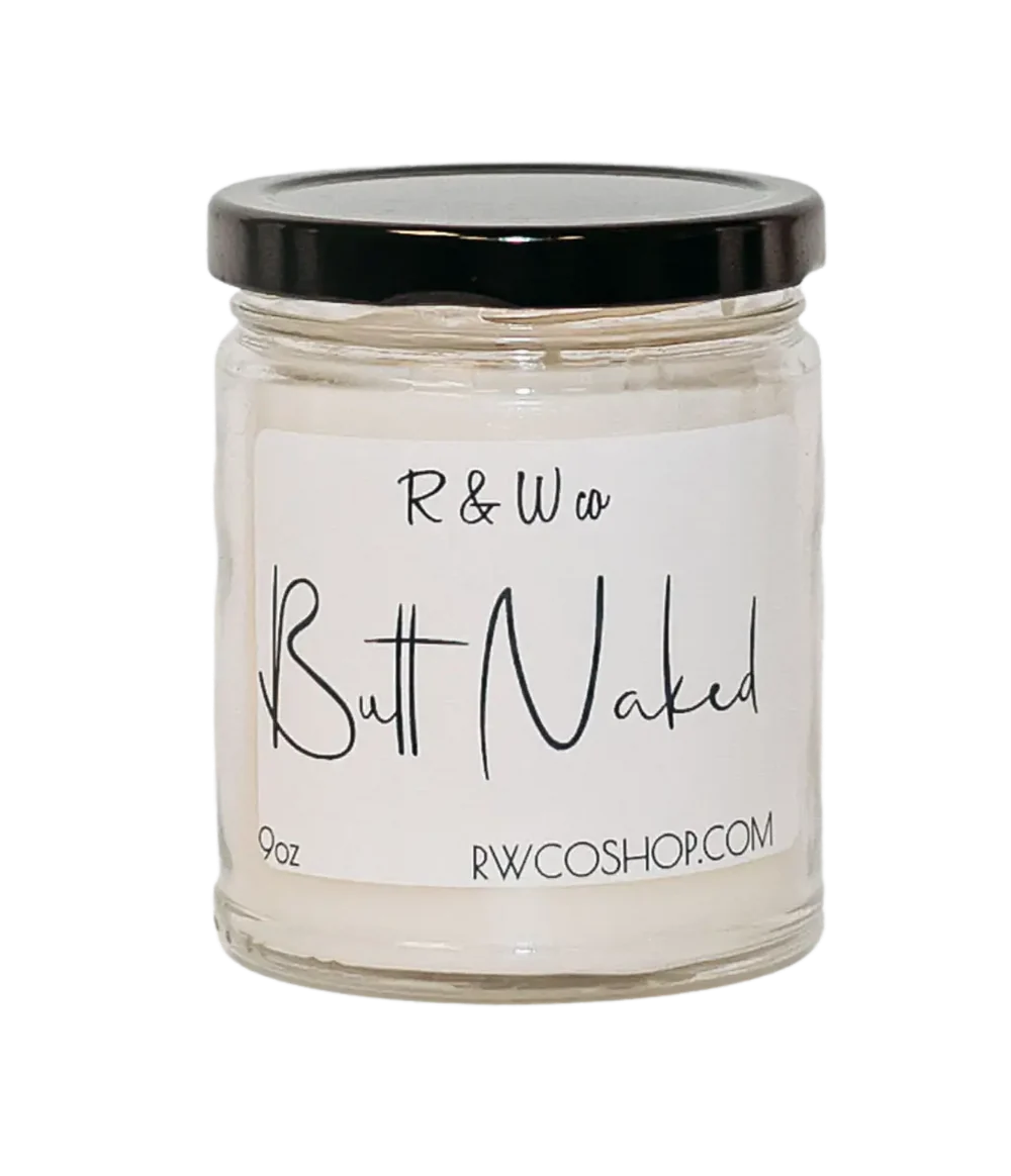 Butt Naked Candle