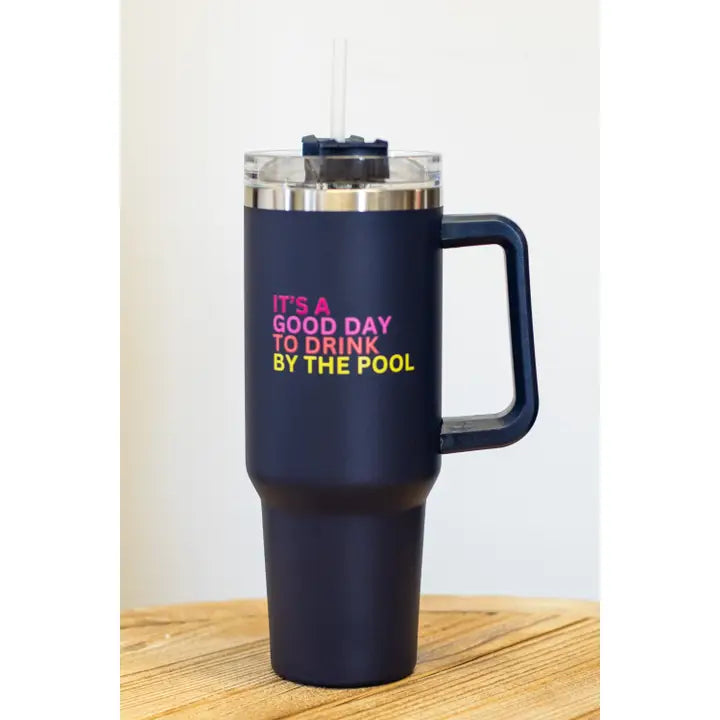 Drink by the Pool Tumbler