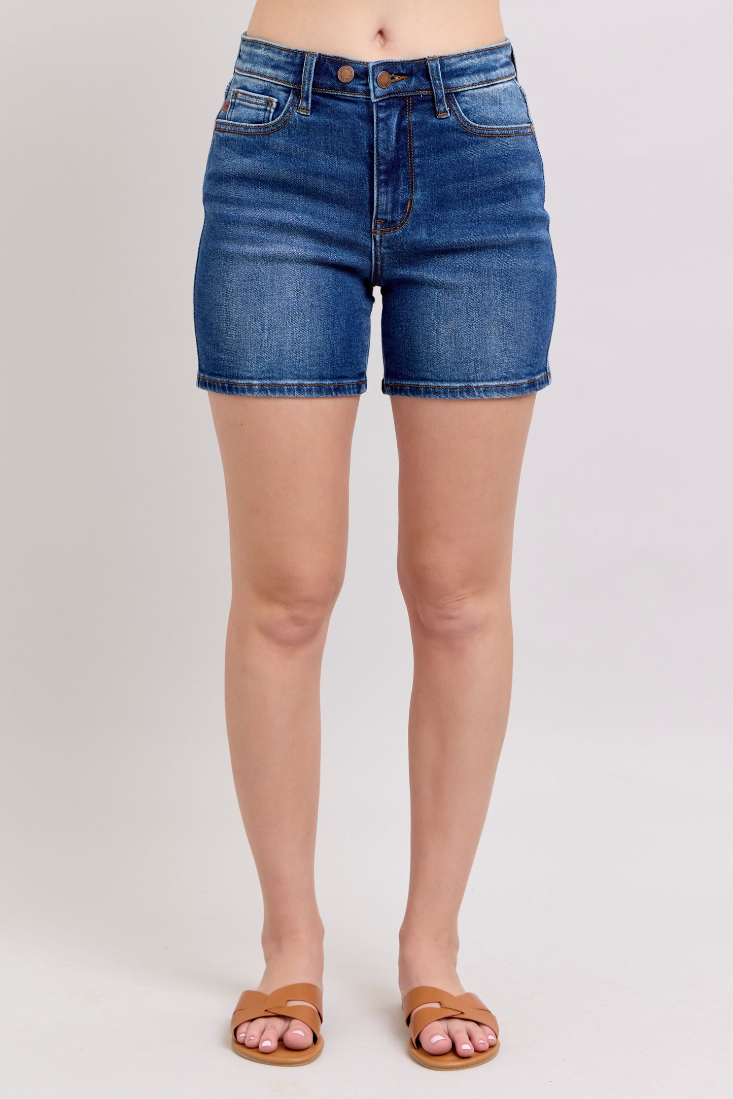 Double Button Shorts