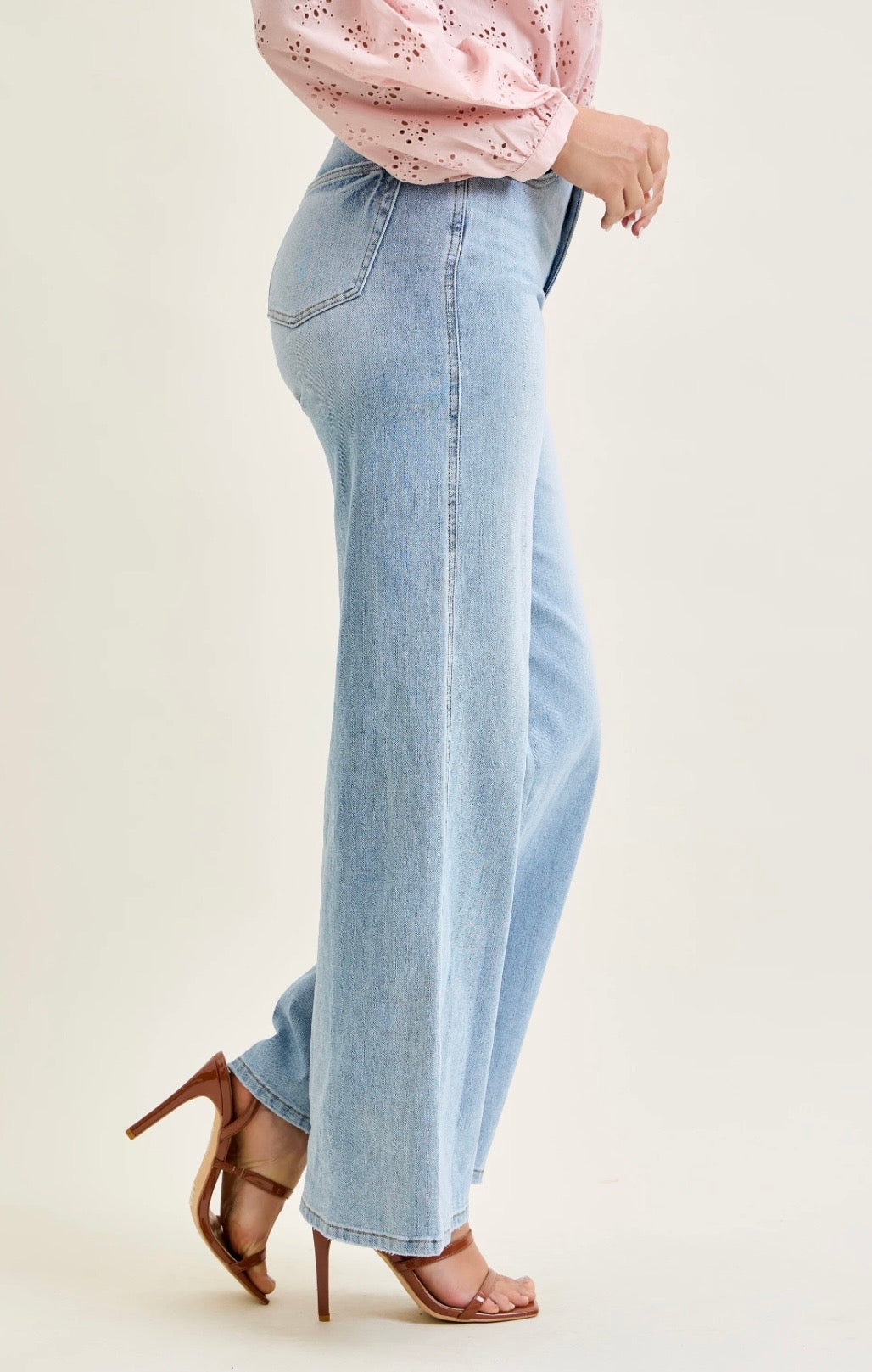 Petite Light Wide Leg