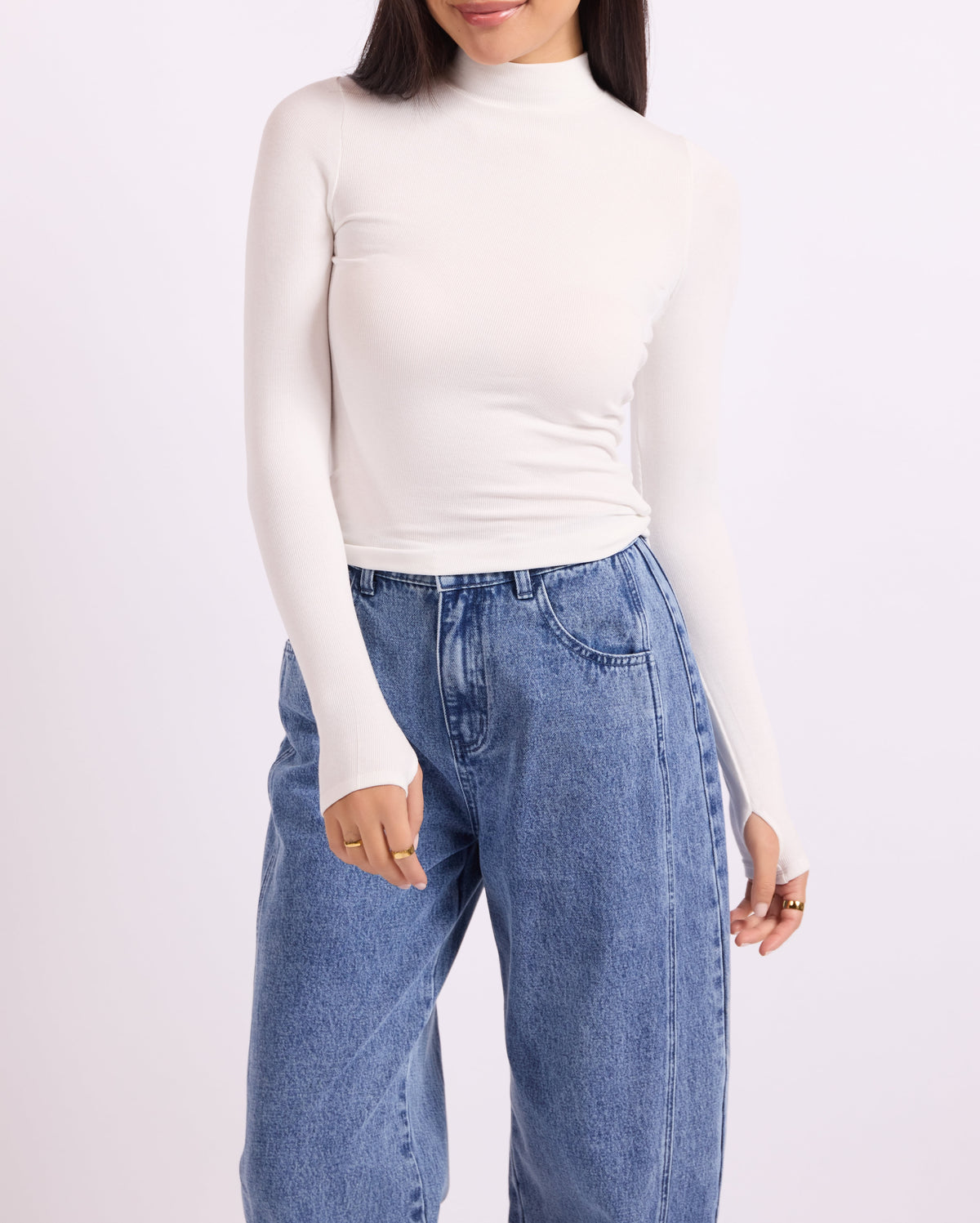 Ronan Mock Neck