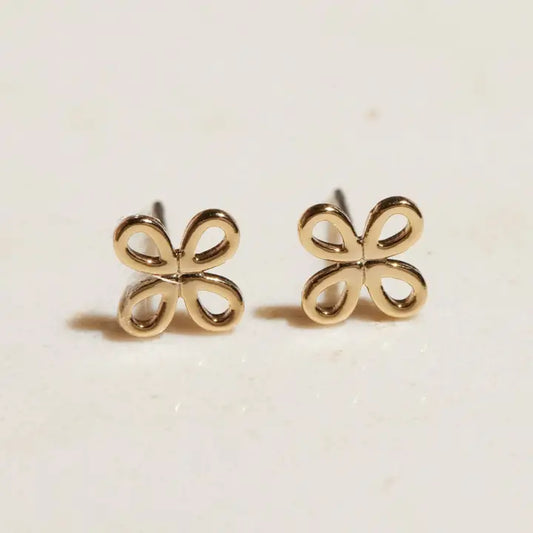 Gold Signature Studs
