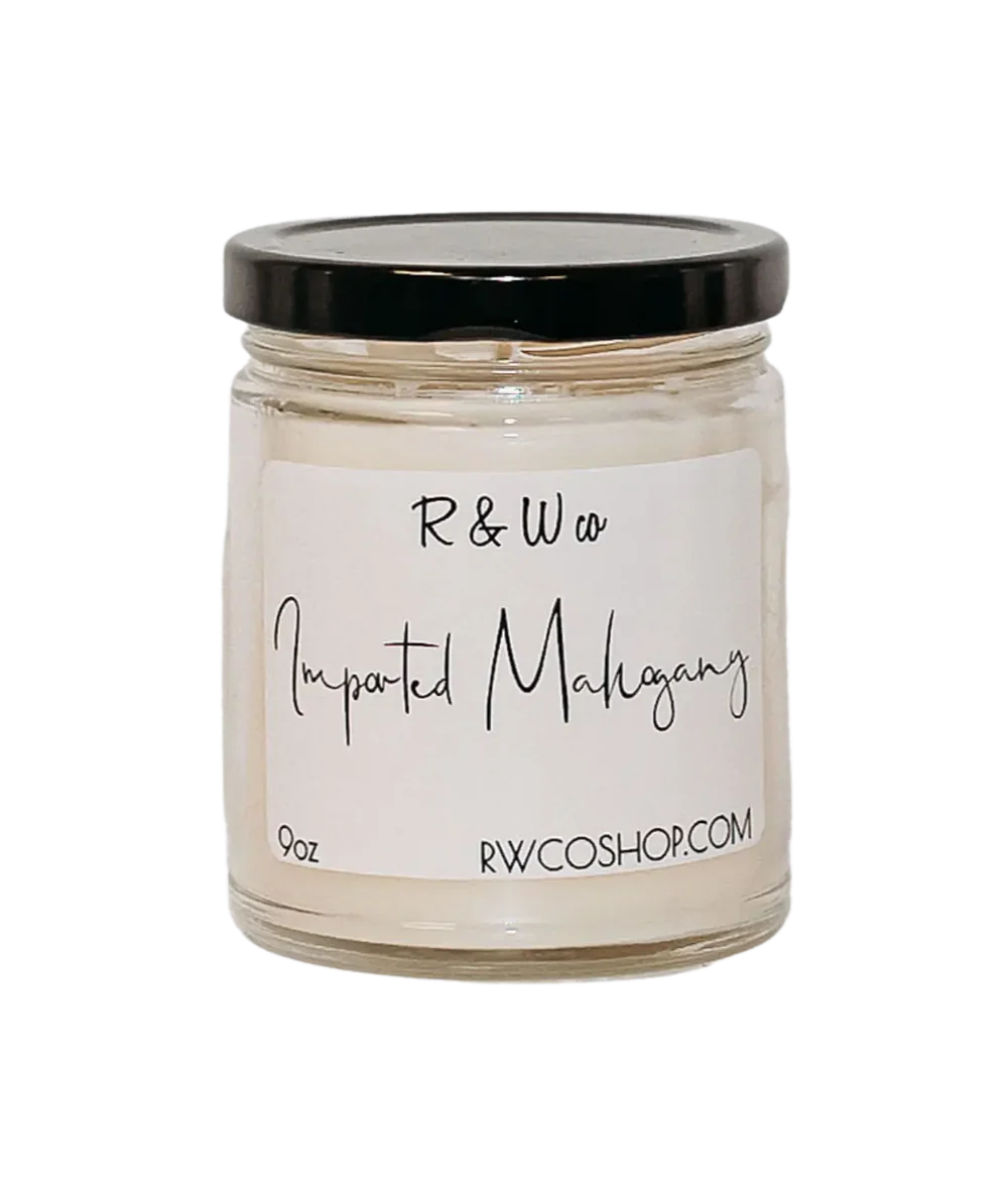 Imported Mahogany Candle