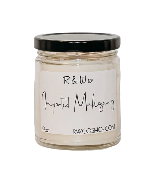 Imported Mahogany Candle