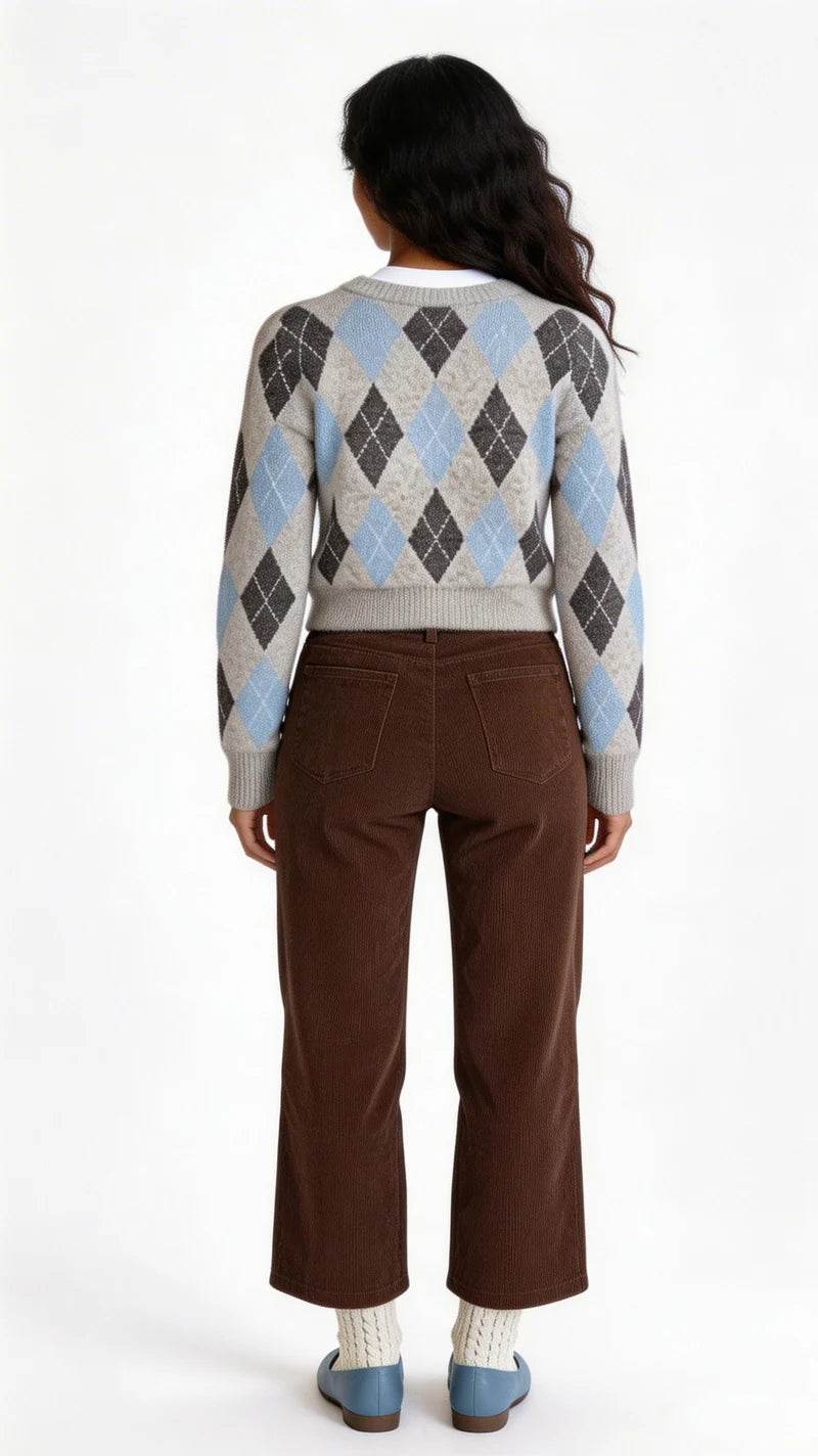 Blue Fog Argyle