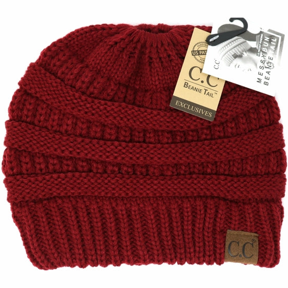 Classic Ponytail Beanie