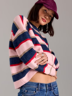 Carlyle Coral Stripe