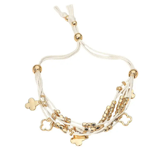 Clover Charm Bracelet