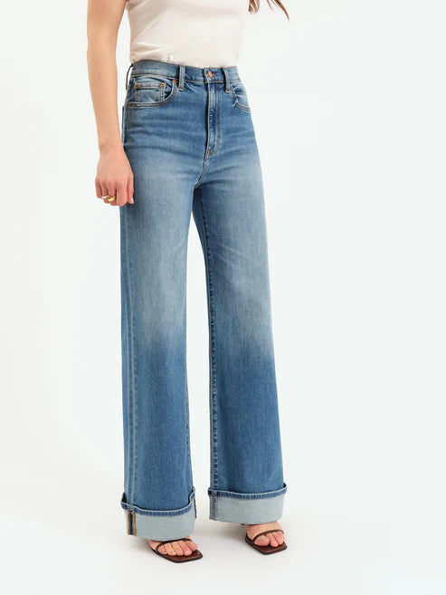 Cuffed Wide Leg