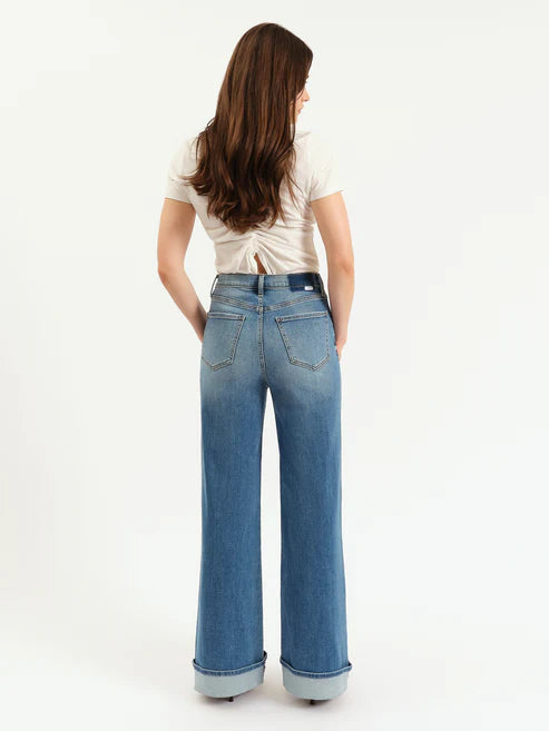 Cuffed Wide Leg