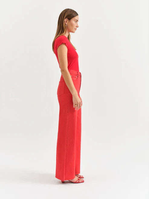Cherry Wide Leg