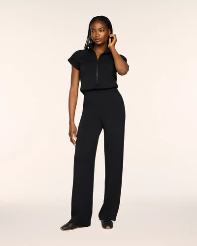 SPANX Half Zip Jumpsuit
