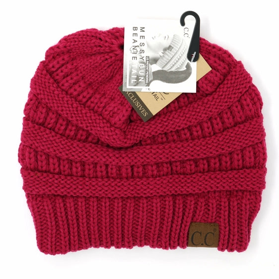 Classic Ponytail Beanie