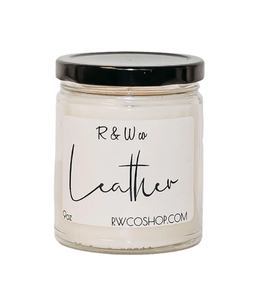Leather Candle