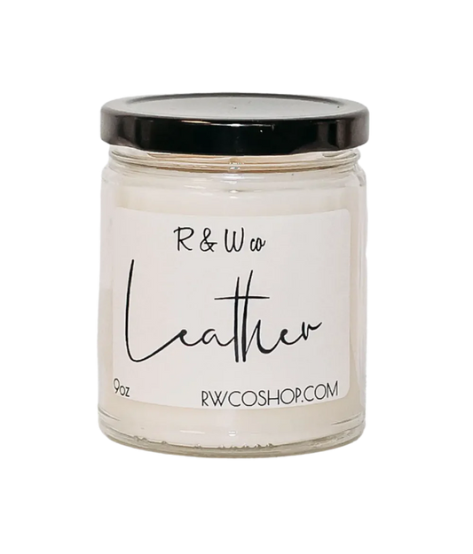 Leather Candle