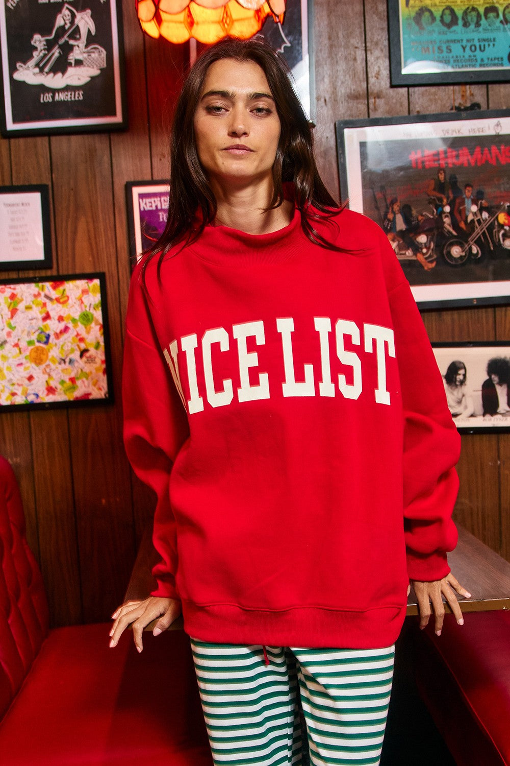 Reversible "LIST" Pullover