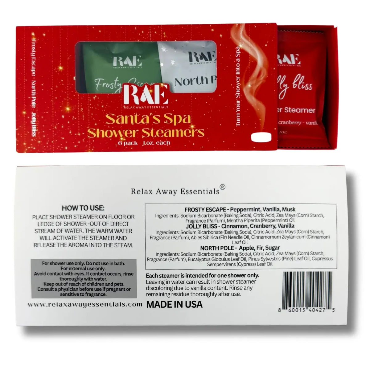 Santa's Spa Steamers
