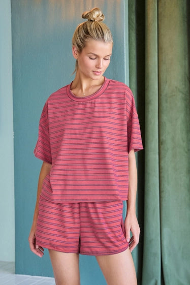 Stripe Lounge Set
