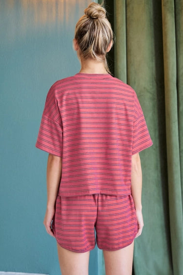 Stripe Lounge Set