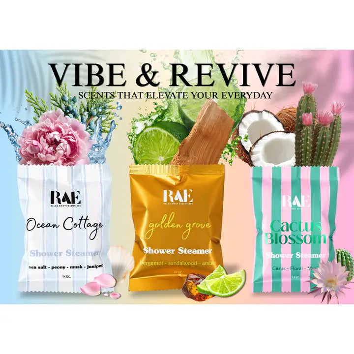 Vibe & Revive Shower Steamers